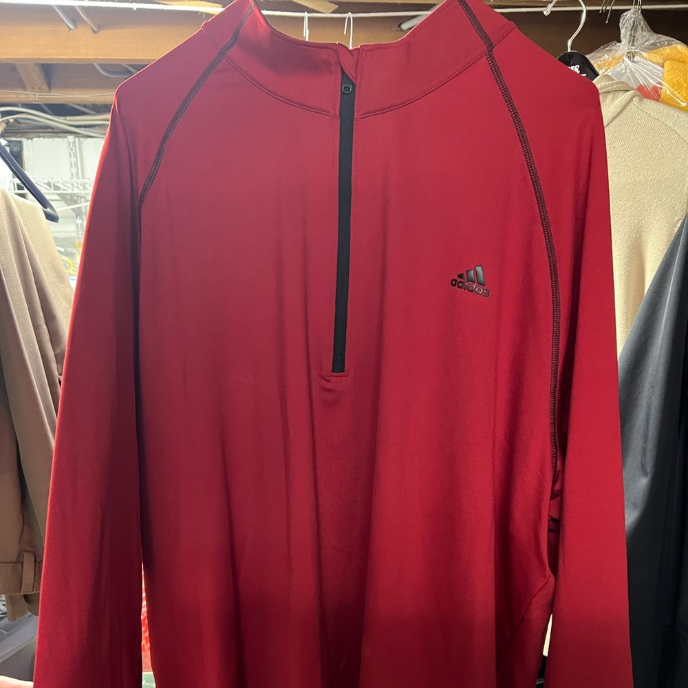 Adidas Quarter Zip (3/4) Golf Pullover